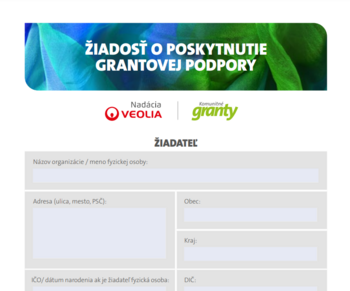 žiadosť KG